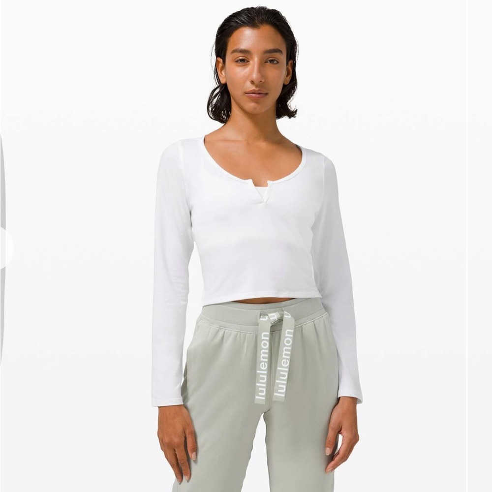 Lululemon Henley Long Sleeve